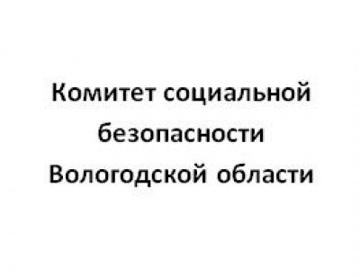 Грант Комитета социальной безопасности Вологодской области