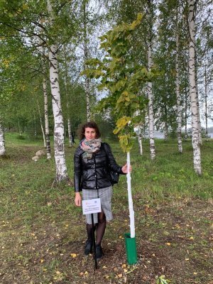 Людмила Кулик приняла участие в мероприятии, приуроченном к пятилетию Аллеи РГО